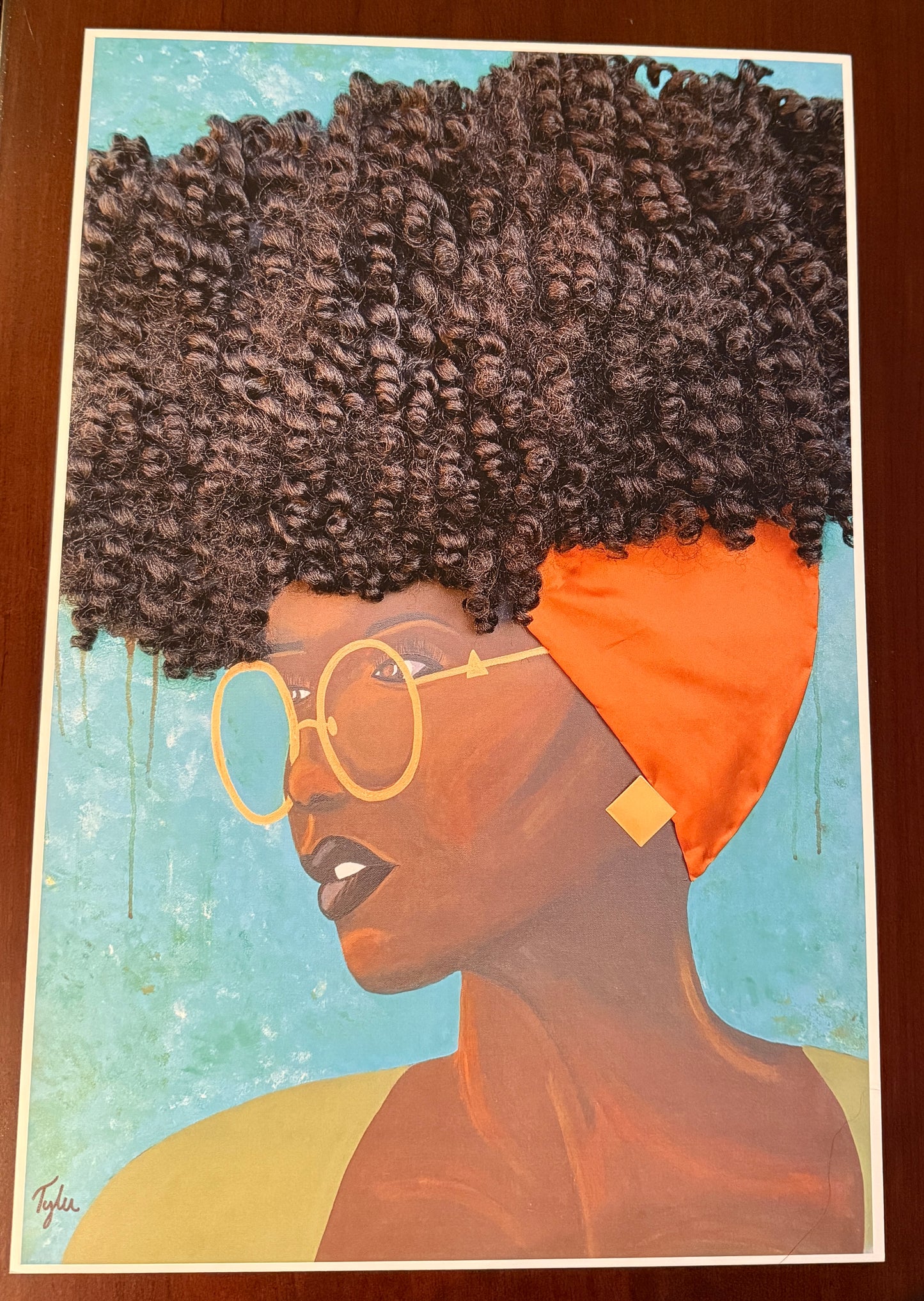 Dreamer- 12X18 2D Paper Print (No Hair or Fabric)