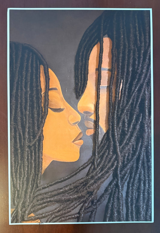 Interlocked- 12X18 2D Paper Print