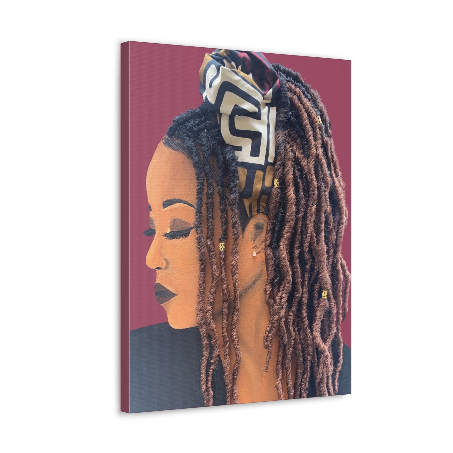 Locks- 2D Canvas Print (No Hair)