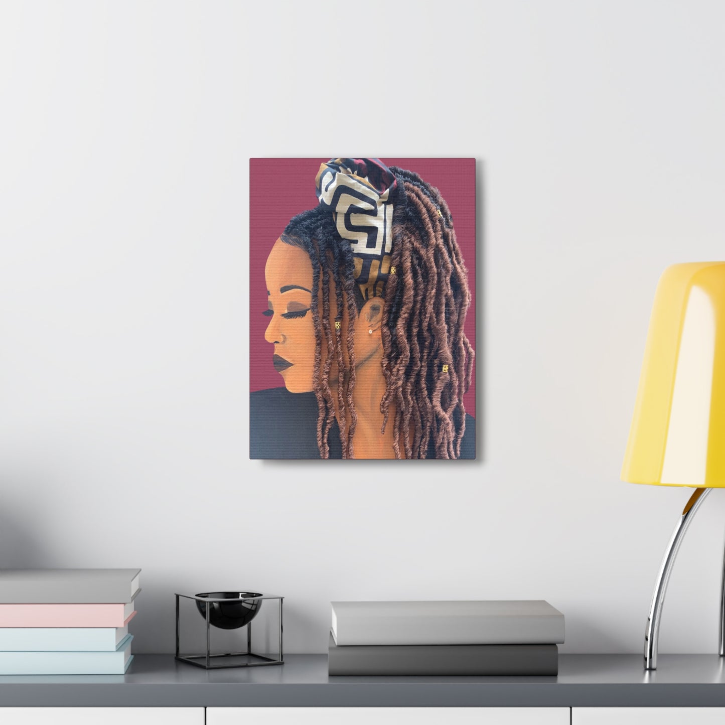 Locks- 2D Canvas Print (No Hair)