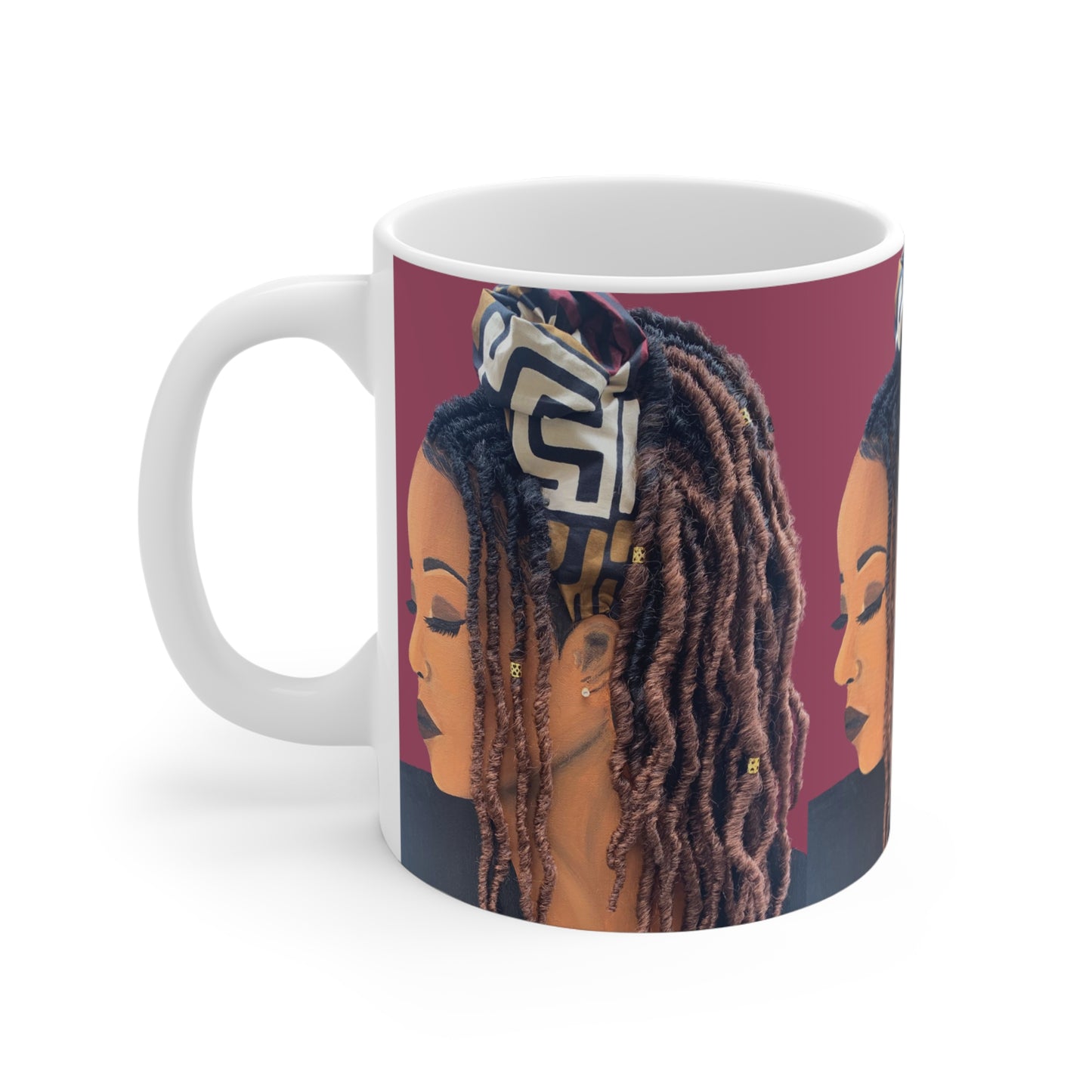 Locks 2D Mug (No Hair)