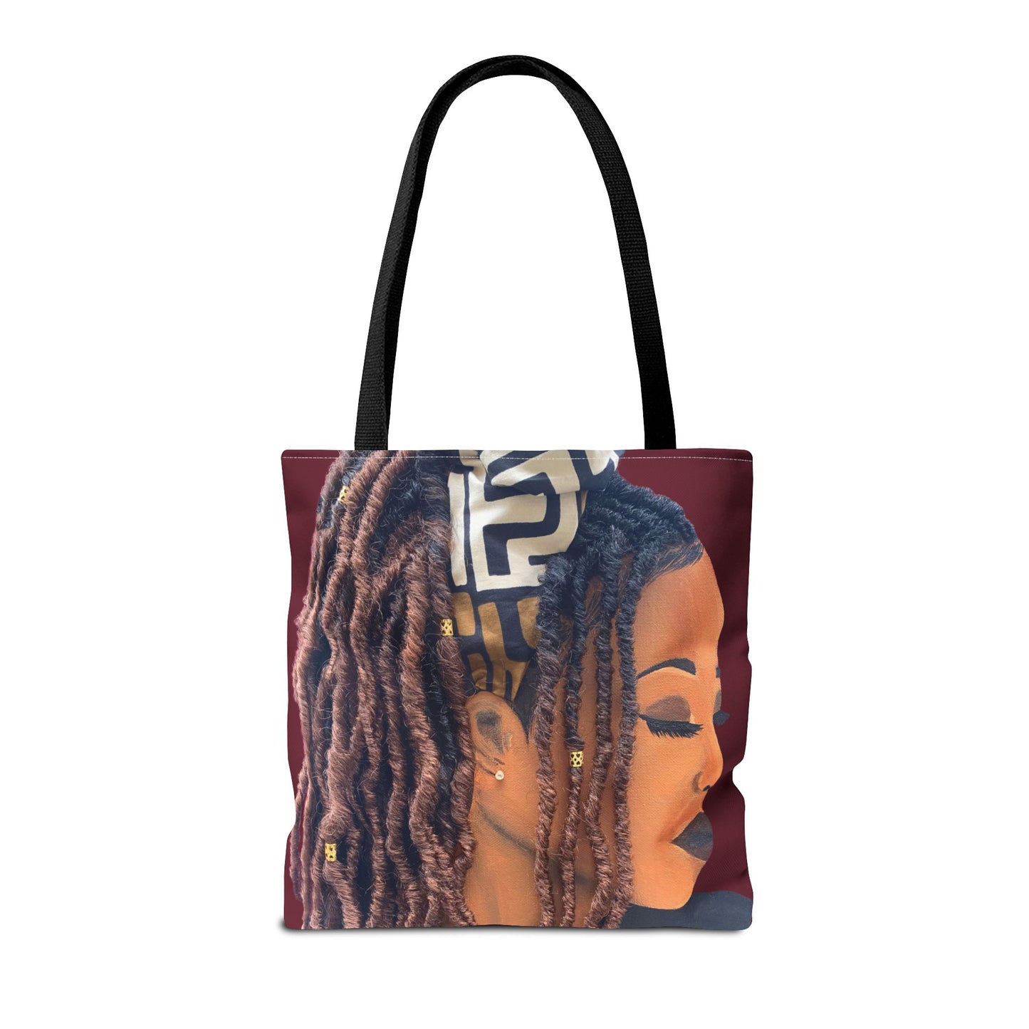 Locks 2D Tote Bag (No Hair)