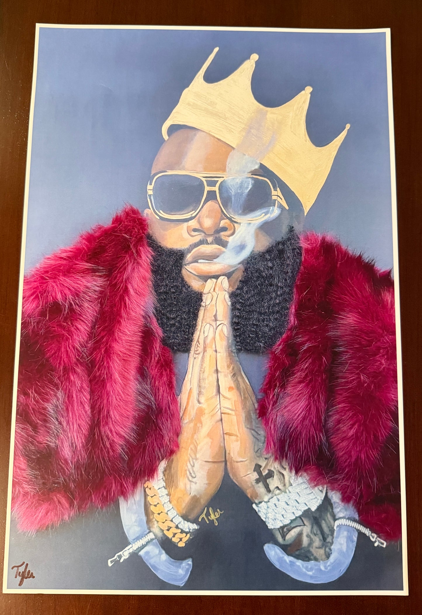 The Boss- 12X18 2D Paper Print