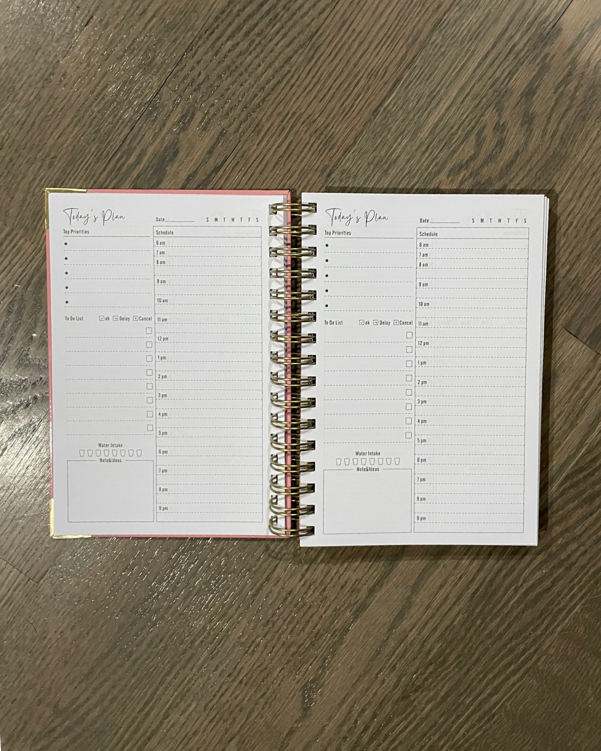 Anytime Daily Planner Hard Cover 2D (No Hair)