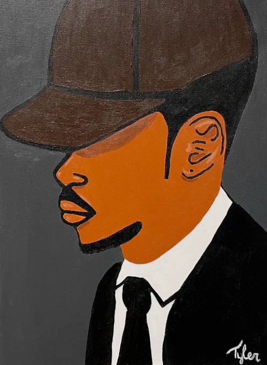 MasterPEACE Paint Kit — Men's Design | Black Art Paint & Sip Kit