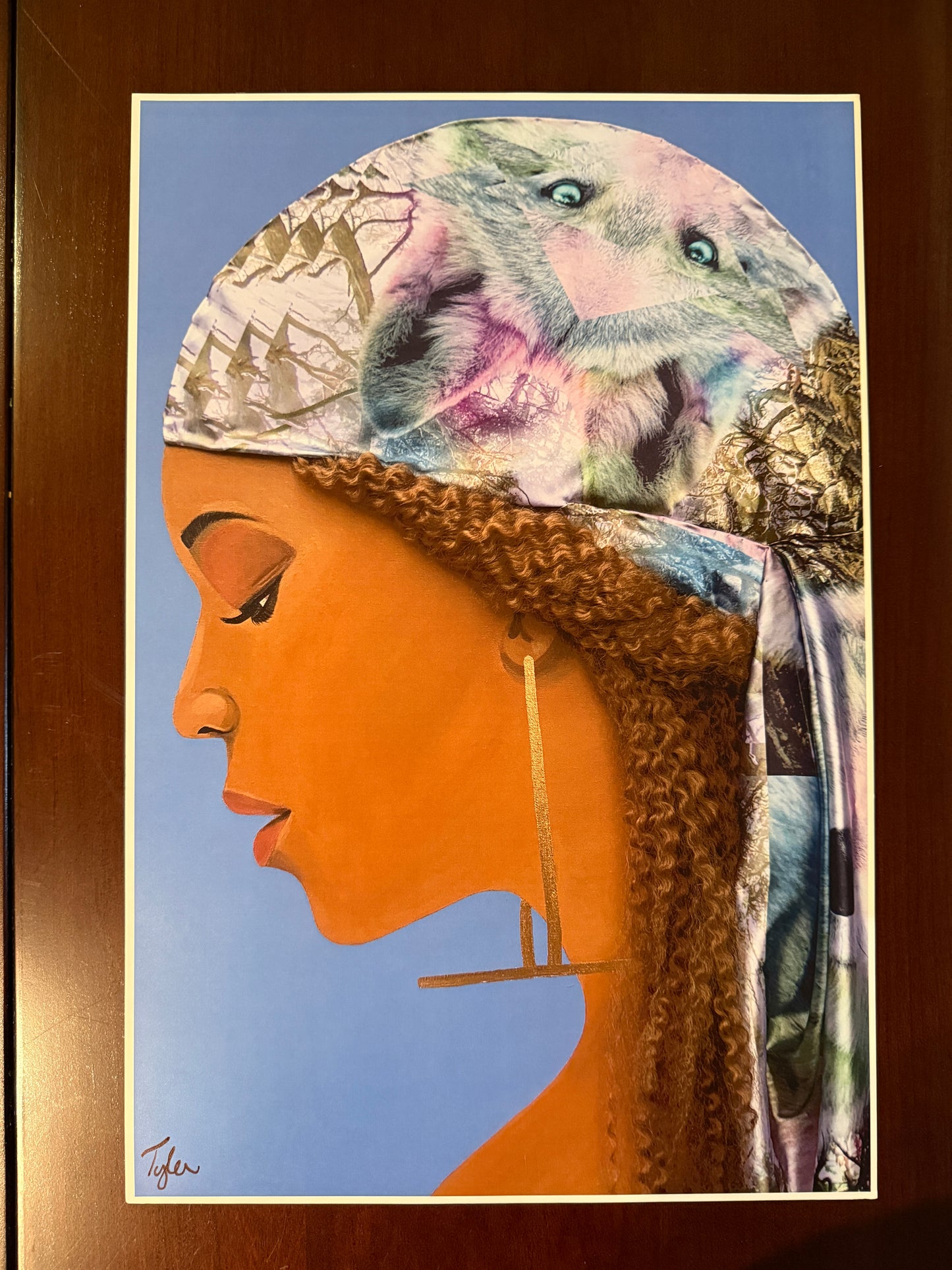 Bey You - 12X18 2D Paper Print (No Hair or Fabric)