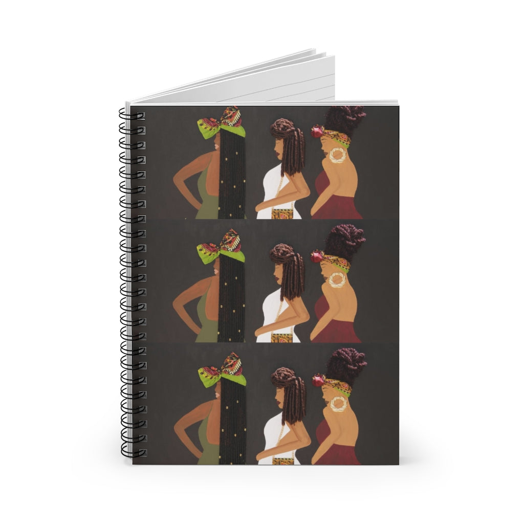 CurlFriends 2D Notebook (No Hair)