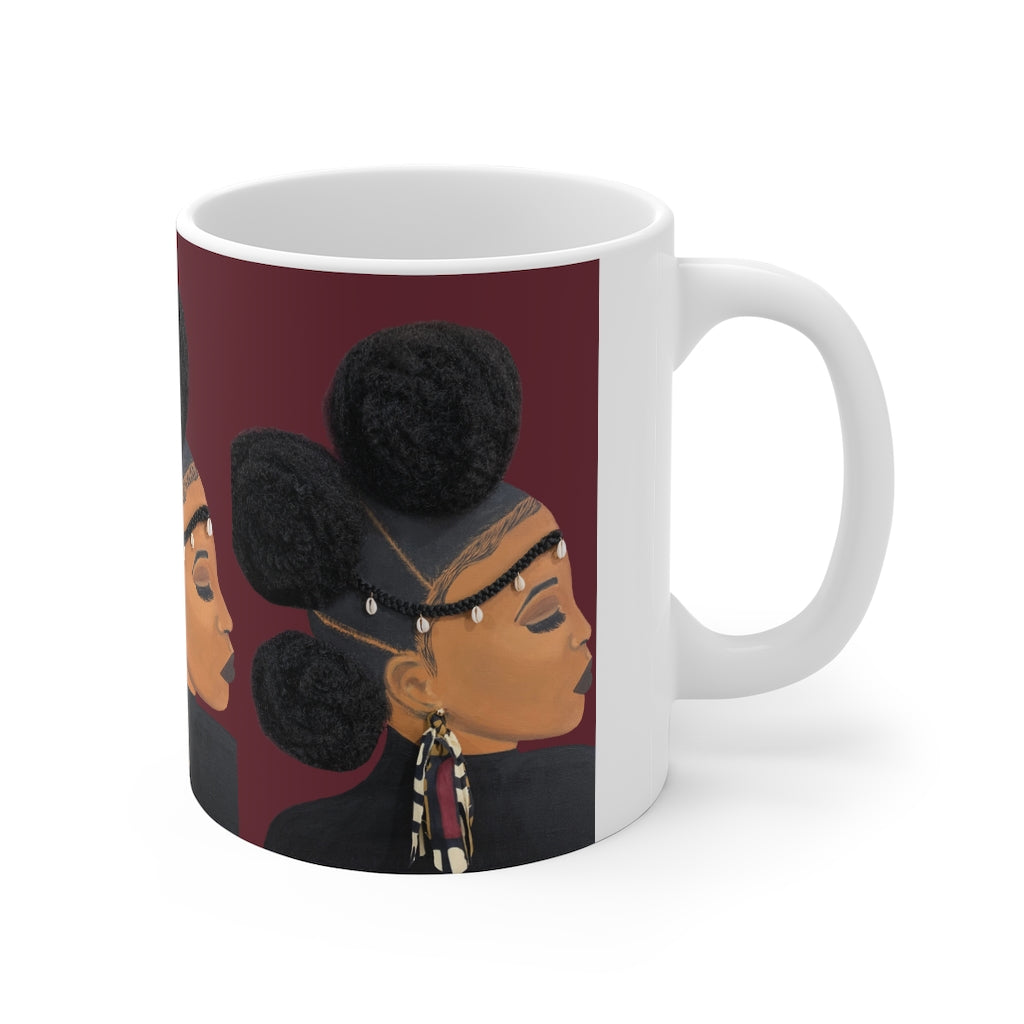 No Vaccine  2D Mug (No Hair)