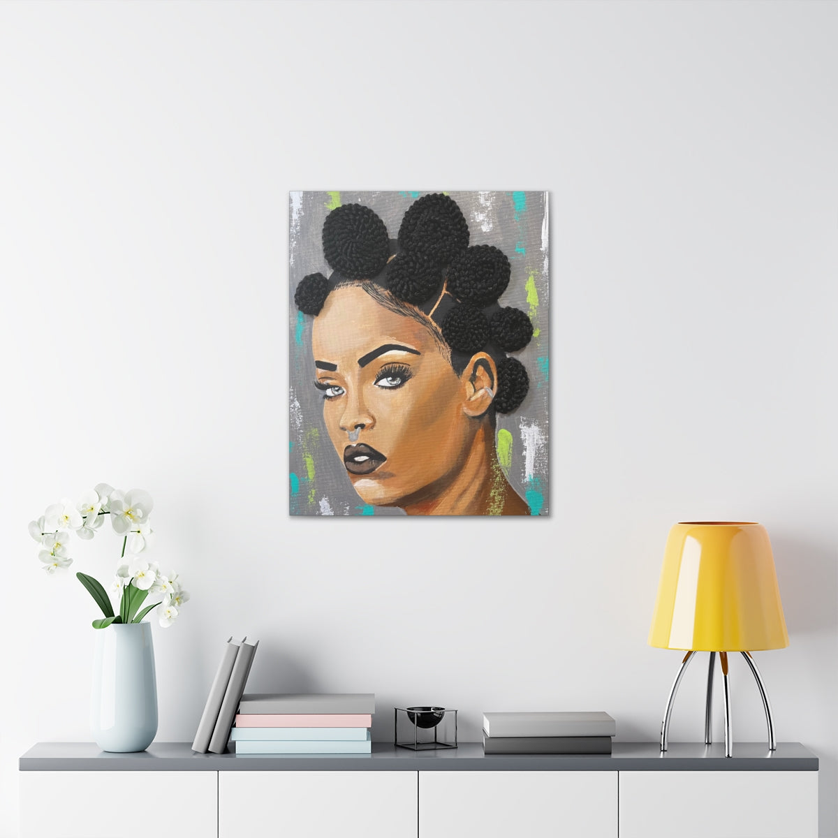 Fenty- 2D Canvas Print (no Hair)