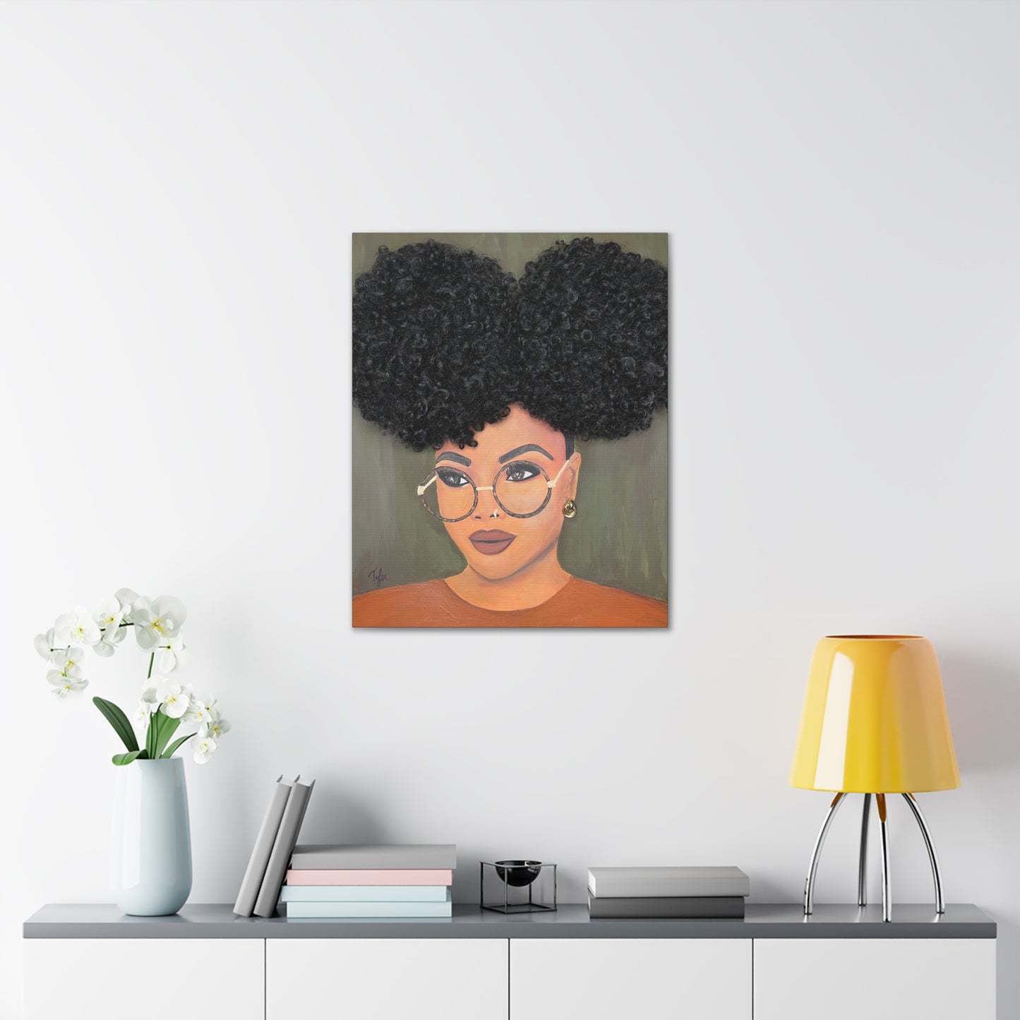 Vision- 2D Canvas Print (no Hair)