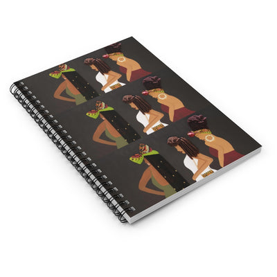 CurlFriends 2D Notebook (No Hair)