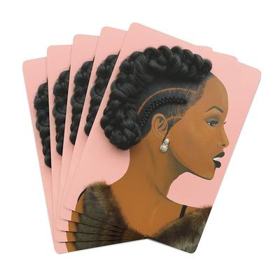 Elegant 2D Playing Cards (No Hair)