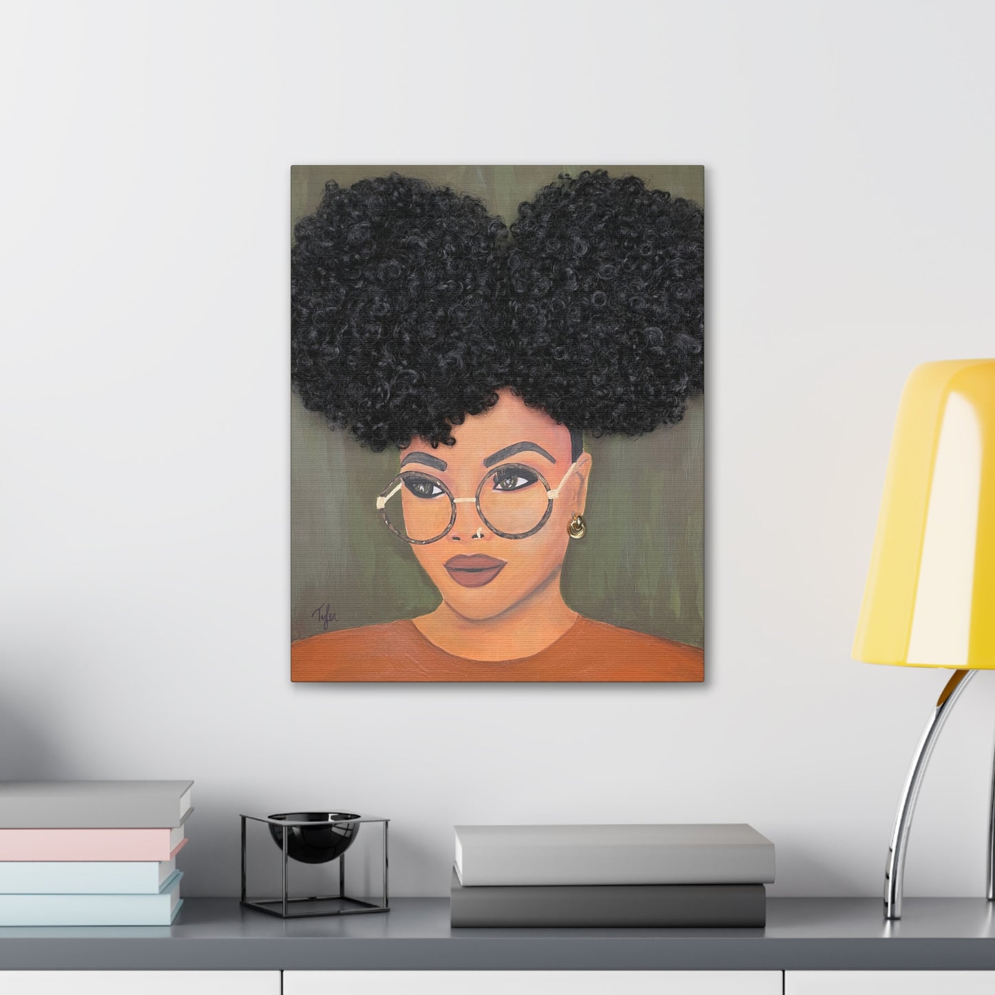 Vision- 2D Canvas Print (no Hair)