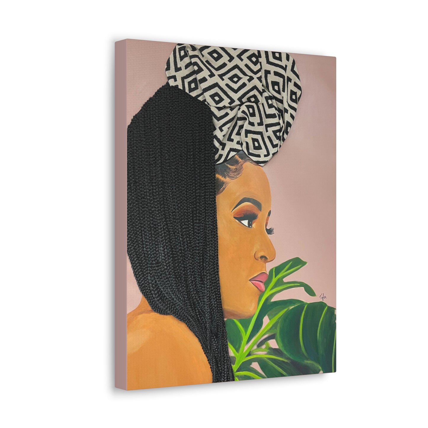 Worthy- 2D Canvas Print (no Hair)