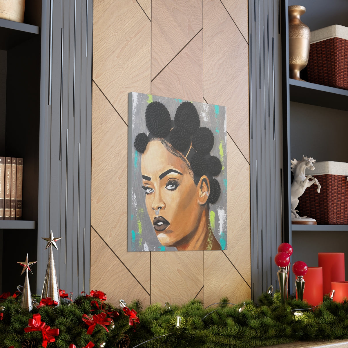 Fenty- 2D Canvas Print (no Hair)