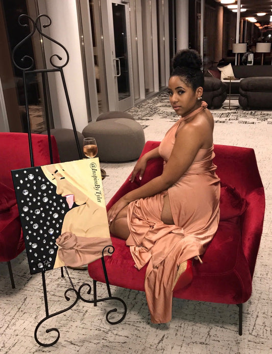 Party With Cardi 3D Original Painting