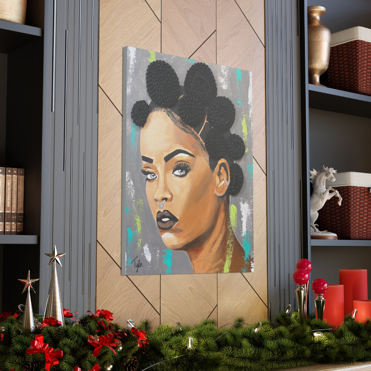 Fenty- 2D Canvas Print (no Hair)