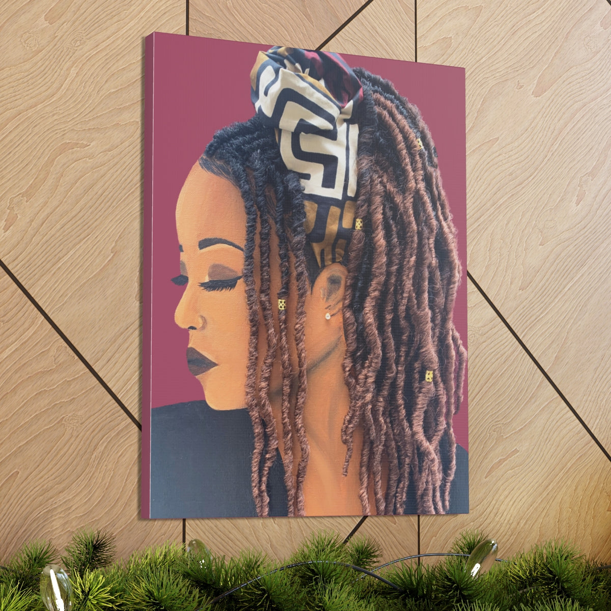 Locks- 2D Canvas Print (no Hair)