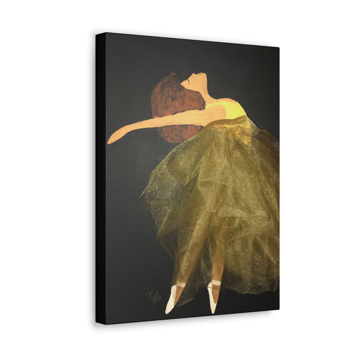 Dance Like Nobody's Watching- 2D Canvas Print (no Hair)