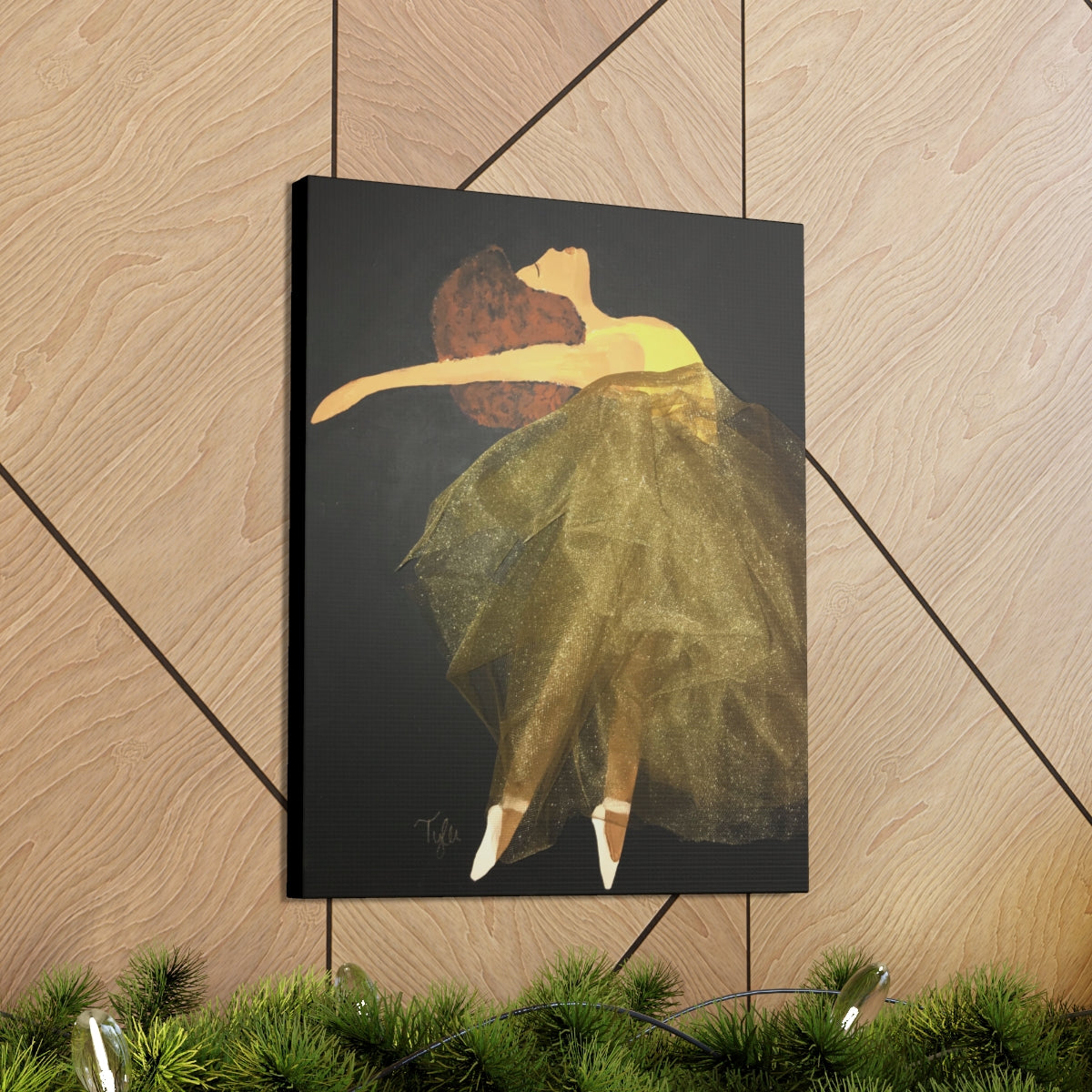 Dance Like Nobody's Watching- 2D Canvas Print (no Hair)