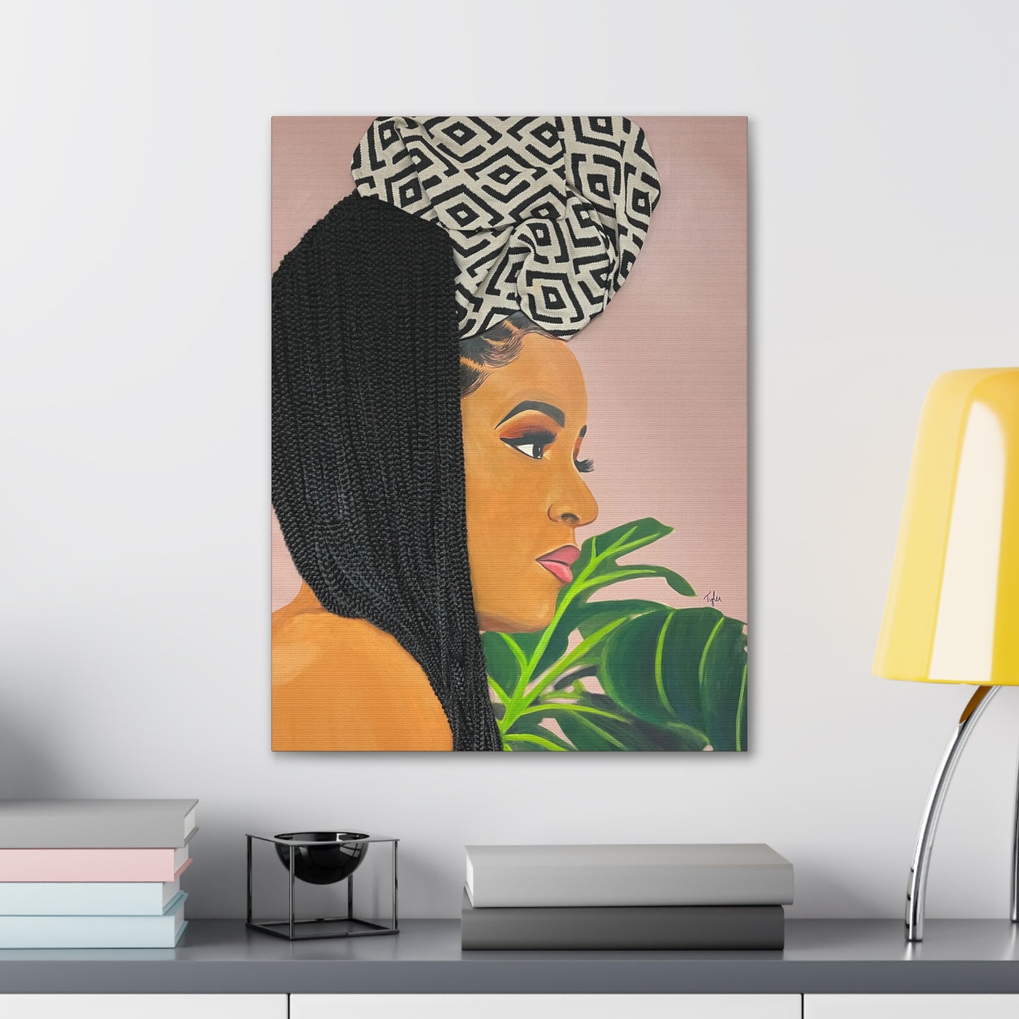 Worthy- 2D Canvas Print (no Hair)