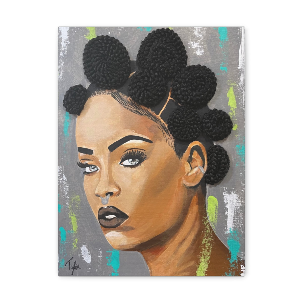 Fenty- 2D Canvas Print (no Hair)