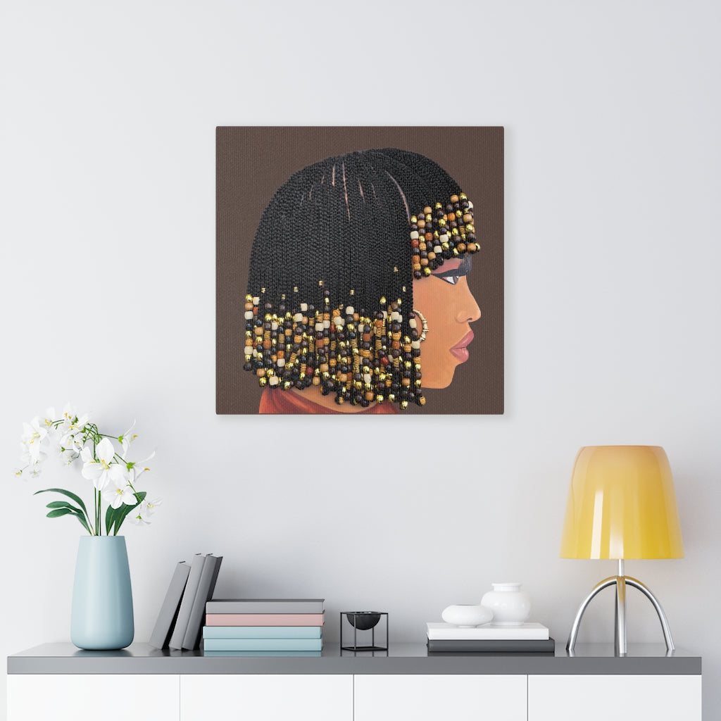 Empress- 2D Canvas Print (no Hair)