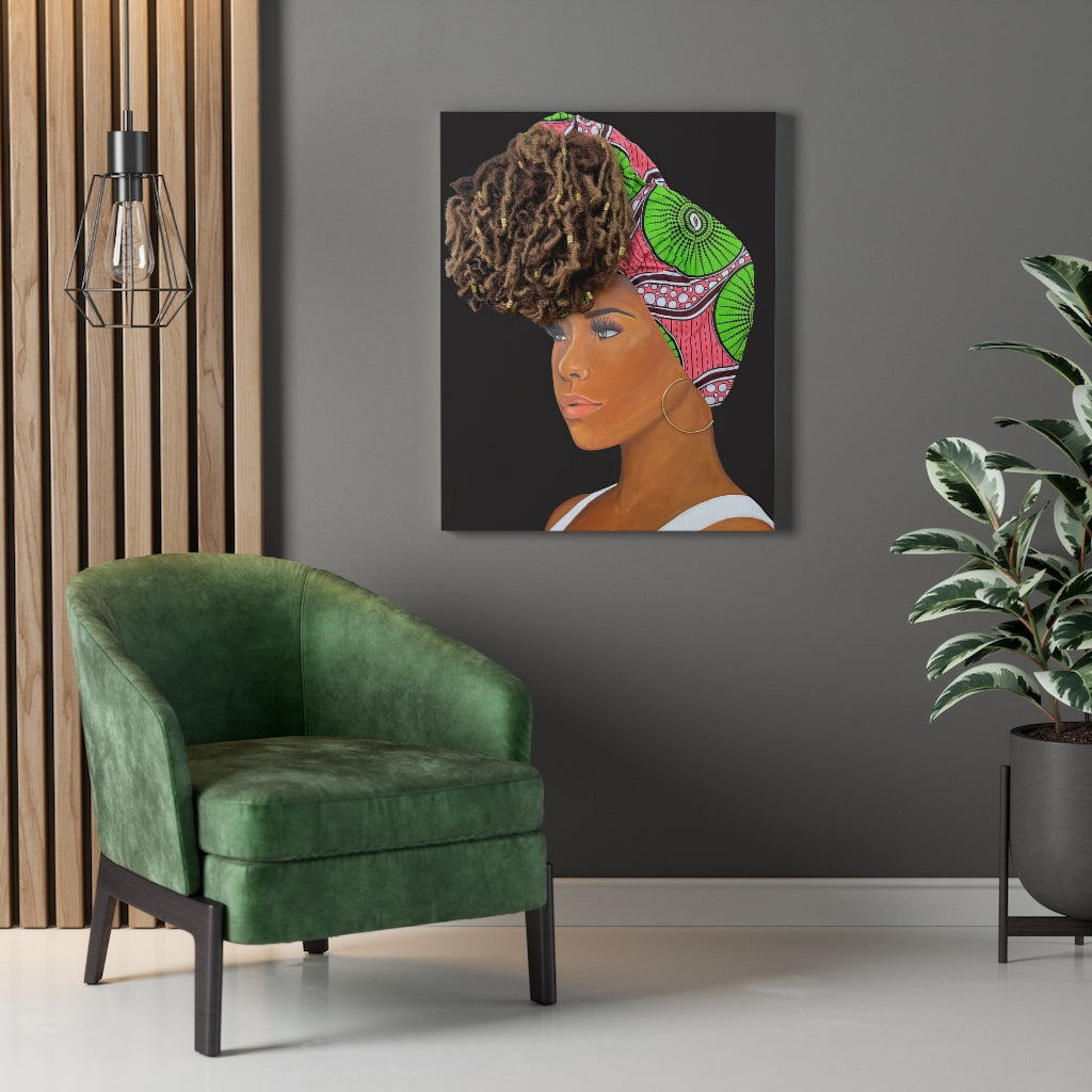 Summer- 2D Canvas Print (no Hair)