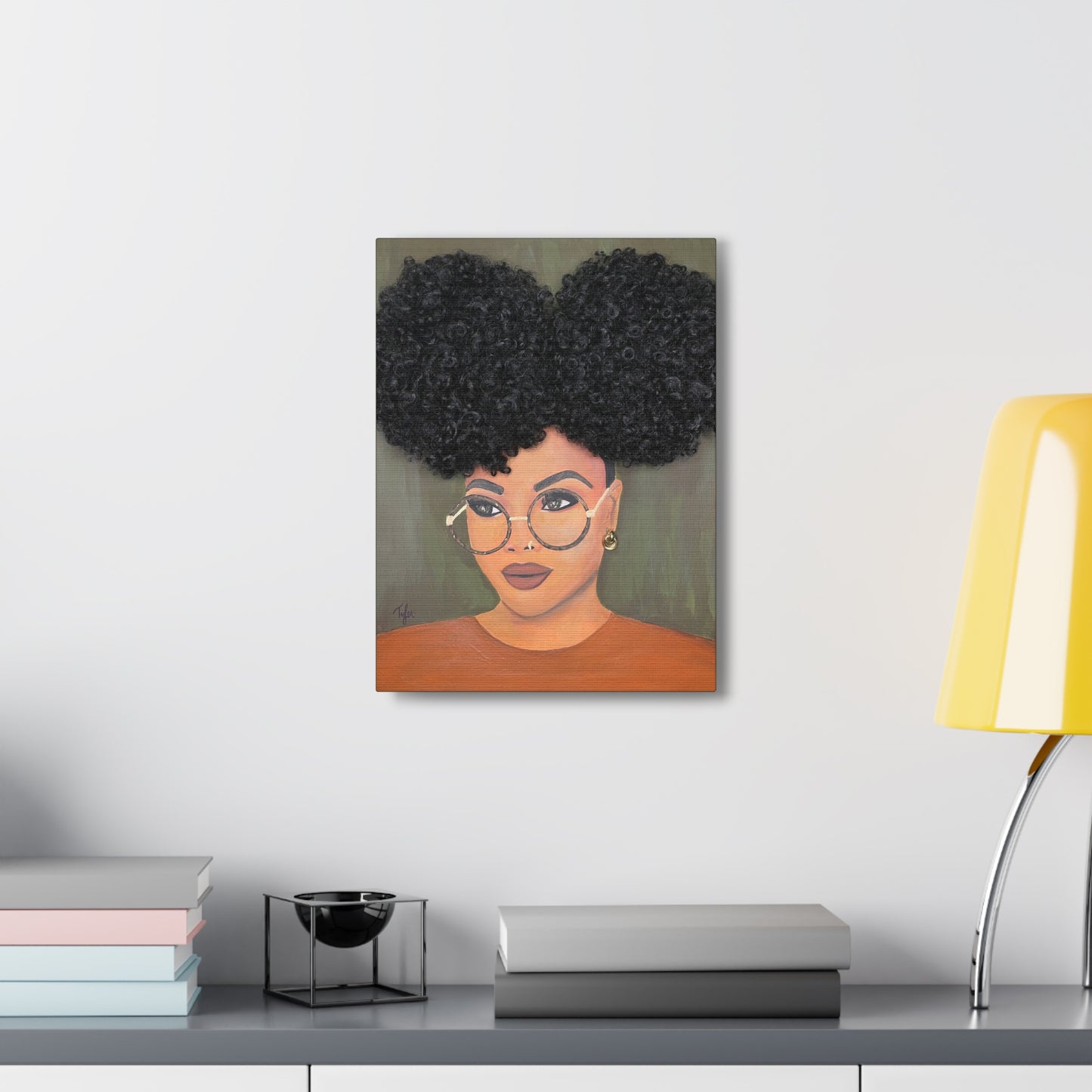 Vision- 2D Canvas Print (no Hair)