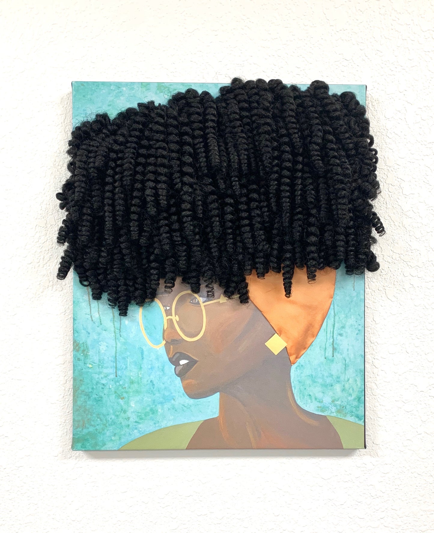 Dreamer - 3D Canvas Print (With Hair)